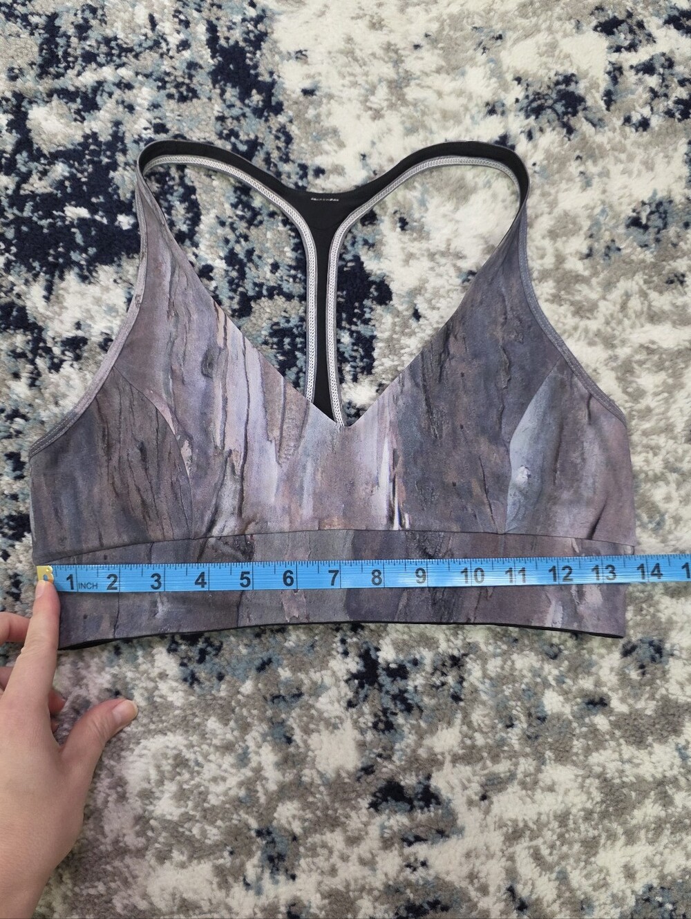 Lululemon Seamless Marble-Print Reversible Sports Bra - Picture 5 of 6